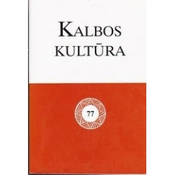 Kalbos kultūra 77/ Albina Bataitytė