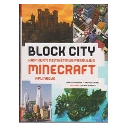 Kaip kurti neįtikėtinus pasaulius Minecraft aplinkoje. Block City/ Kearney K., Strovoz Y.
