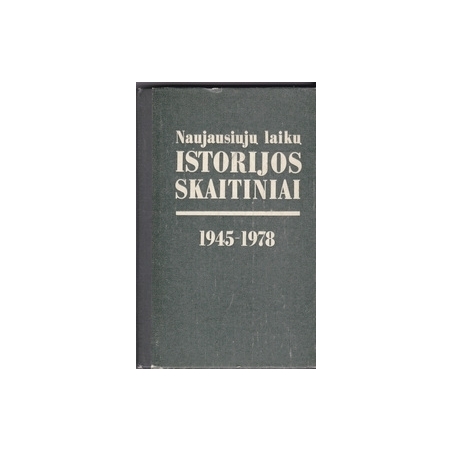 Naujausiųjų laikų istorijos skaitiniai (1945-1978)/ Jakovlevas N.